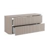 Zestaw szafka pod umywalkę 120 cm kaszmir + słupek 139 cm kaszmir ELEGANCE, Rodan