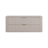 Zestaw szafka pod umywalkę 120 cm kaszmir + słupek 139 cm kaszmir ELEGANCE, Rodan
