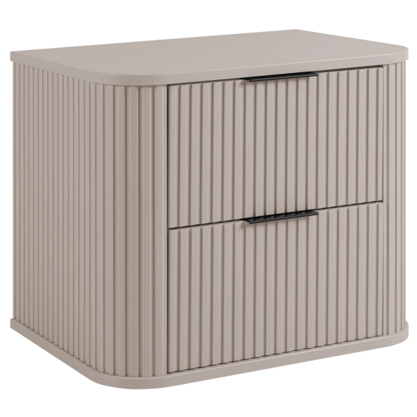 Szafka pod umywalkę 60 cm wisząca z blatem kaszmir ELEGANCE, Rodan