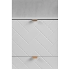 Szafka pod umywalkę 160 cm wisząca Biała TREND, Rodan