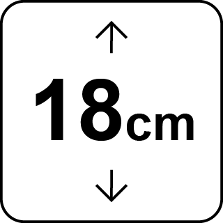 Materac o wysokości 18 cm