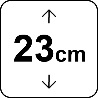 Materac o wysokości 23 cm