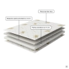 Materac piankowy 120x200 LAGOM 17 cm H2/H3, SOLVORN