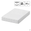 Materac piankowy 120x200 ODENSE profilowany z VISCO 21 cm H2/H3, SOLVORN