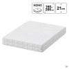 Materac piankowy 160x200 ODENSE profilowany z VISCO 21 cm H2/H3, SOLVORN