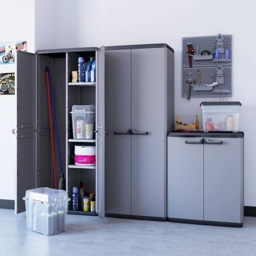 Plastikowa szafa gospodarcza 166 cm KETER KIS PIU High