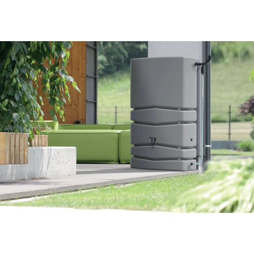 Zbiornik na deszczówkę deszczownica 350 l AQUA TOWER - antracyt