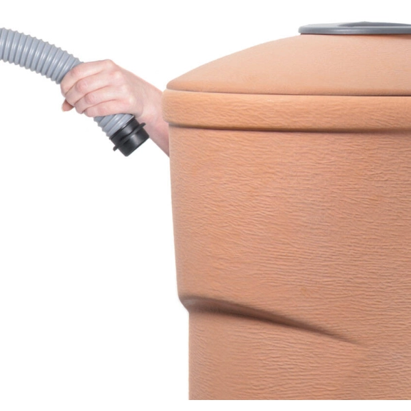 Zbiornik na deszczówkę deszczownica 270l WALLYCAN - cegła