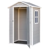 Domek plastikowy narzędziowy VIKING wielospadowy - d.102 × sz.134 - solidny