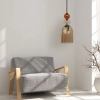 Lampa wisząca Tropea bursztynowa 1xE27