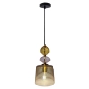 Lampa wisząca Tropea bursztynowa 1xE27