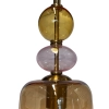 Lampa wisząca Tropea bursztynowa 1xE27