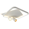 Plafon Parma 2 kwadratowy biały 2xGU10 LED CCT