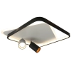 Plafon Parma 2 kwadratowy czarny 2xGU10 LED CCT