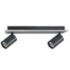 Spot Parma 2 czarny 2xGU10 LED CCT