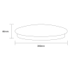 Plafon Luna planeta LED 4000K