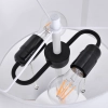 Lampa stołowa Fogo biała 2xE27