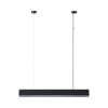 Lampa wisząca Mira M czarna Tuya LED CCT
