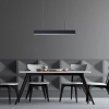 Lampa wisząca Mira M czarna Tuya LED CCT