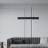 Lampa wisząca Mira M czarna Tuya LED CCT