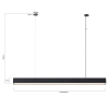 Lampa wisząca Luci L czarna Tuya LED CCT