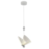 Lampa wisząca Mariposa 1 srebrna LED CCT