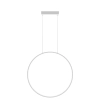 Lampa wisząca Mirror biała LED CCT