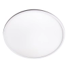 Plafon Pryzma 28 cm biały LED CCT