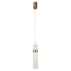 Lampa wisząca Ambiente złota LED CCT