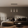 Lampa wisząca Ambiente złota LED CCT