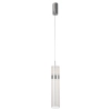 Lampa wisząca Ambiente srebrna LED CCT