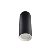 Tuba natynkowa Manacor 17 cm czarno - białe 1xGU10