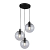 Lampa wisząca Puerto czarna 3xE27