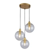 Lampa wisząca Puerto złota 3xE27
