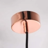 Lampa wisząca Palla miedziana 1xE14