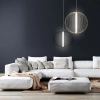 Lampa wisząca Treviso złota LED CCT