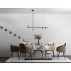 Lampa wisząca Arizona czarno - złota 4xGU10