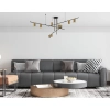 Lampa wisząca Arizona czarno - złota 9xGU10