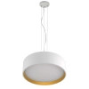 Lampa wisząca Hudson biało - złota LED 4000K