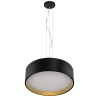 Lampa wisząca Hudson czarno - złota LED 4000K