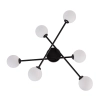 Lampa sufitowa Dorado czarna 6xG9