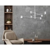 Lampa wisząca Snow 6 biała 6xGU10