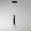 Lampa wisząca Lungo 7 czarna 7xG9