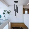 Lampa wisząca Lungo 7 czarna 7xG9