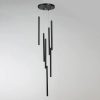 Lampa wisząca Lungo 7 czarna 7xG9