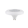 Żarówka ES111 GU10 biała LED 9W 3000K plastik