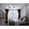 Lampa wisząca Dorado czarna 6xG9