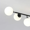 Lampa wisząca Dorado czarna 8xE14