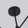 Lampa wisząca Snow 6 czarna 6xGU10