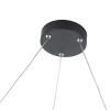 Lampa wisząca Midway Triangle czarna LED 3000K